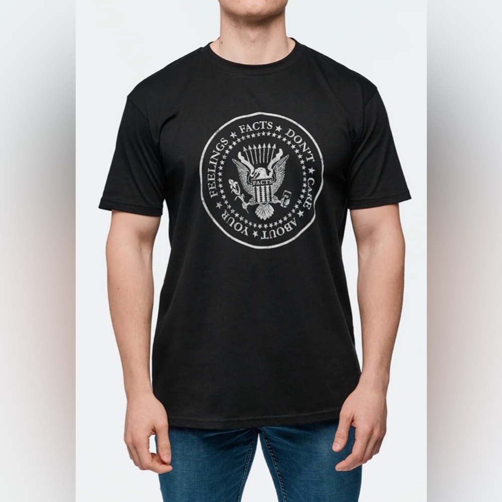 Daily wire “facts don’t care about your feelings” mens’s XL t-shirt